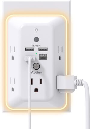Surge Protector, Outlet Extender wi...