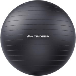 Trideer Exercise Ball for Yoga, Pil...