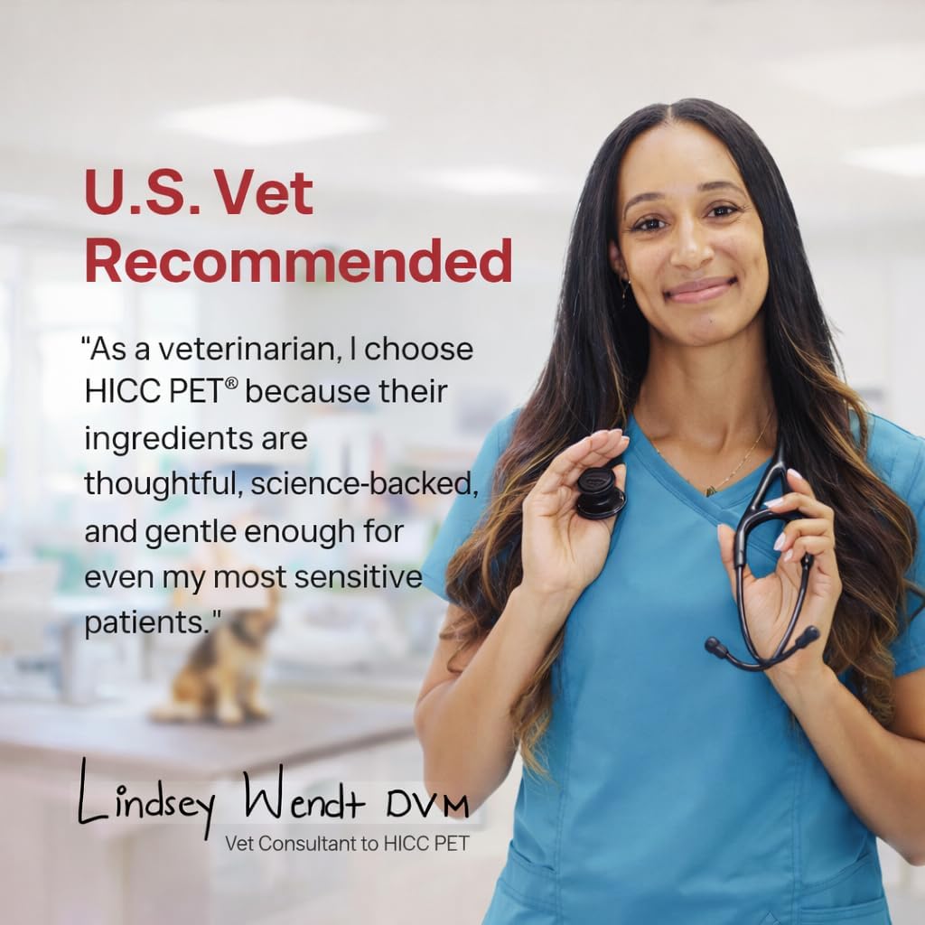 HICC PET Cleaning Deodorizing Wipes for Dogs & Cats, Vet Recommended Nourishes Smoothes Fur Grooming Wipes, Fermented Coconut Oil Grooming Body, Horse Skin, Coat & Hoof, 400 Count, Unscented - Image 7