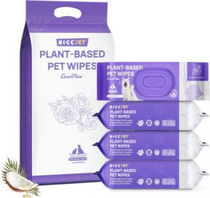 HICC PET Cleaning Deodorizing Wipes...