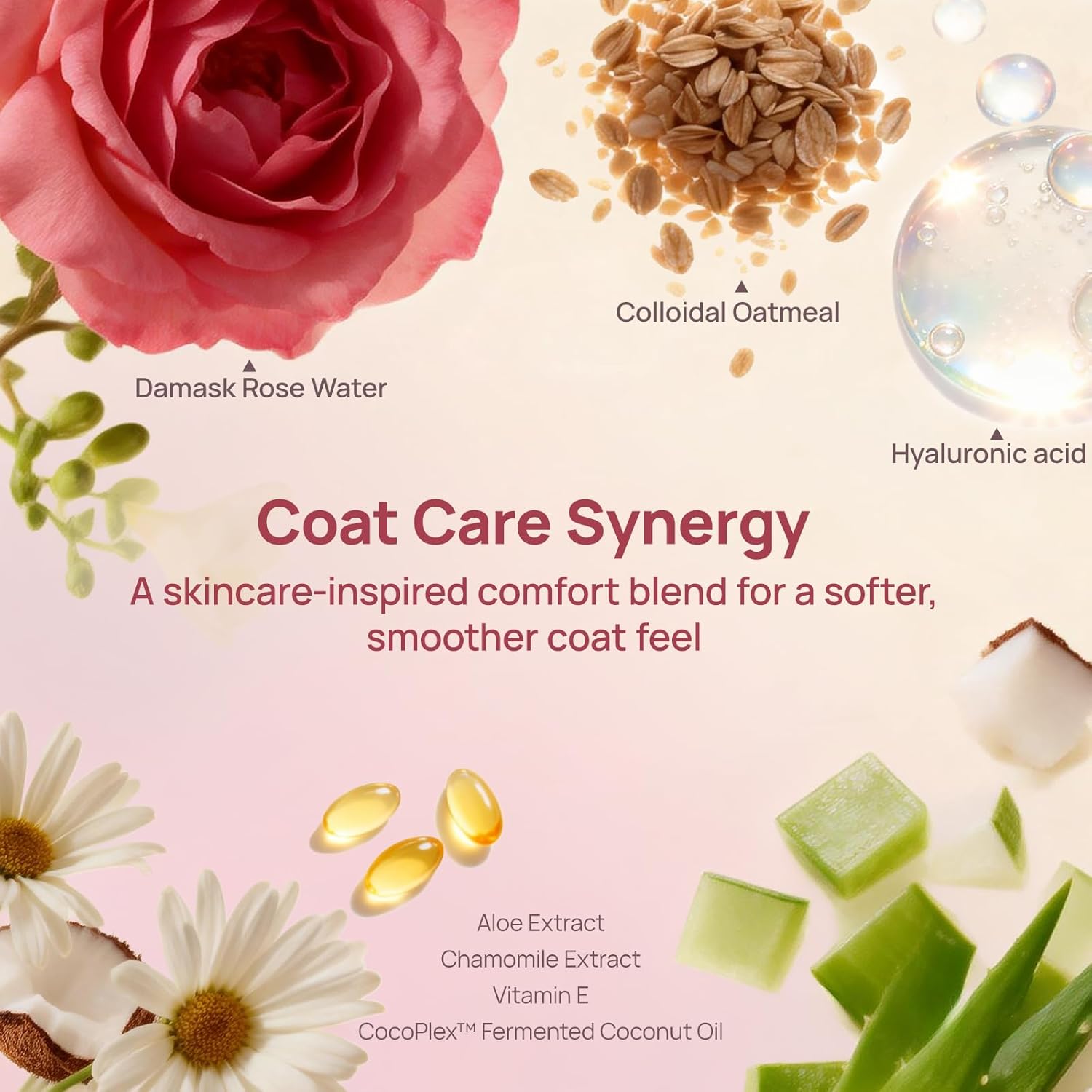 HICC PET Cleaning Deodorizing Wipes for Dogs & Cats, Vet Recommended Nourishes Smoothes Fur Grooming Wipes, Fermented Coconut Oil Grooming Body, Horse Skin, Coat & Hoof, 400 Count, Unscented - Image 3