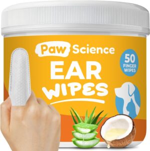 Dog Ear Cleaner Wipes – Finger Wi...