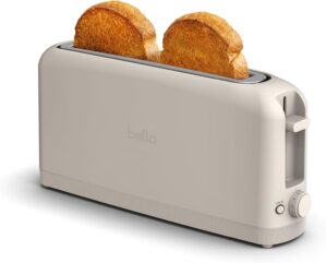 bella 2 Slice Slim Toaster, Fits-an...