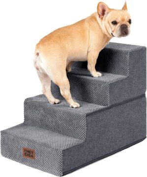 EHEYCIGA Dog Stairs for Bed 18̸...
