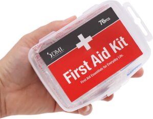 DMI 76-Piece First-Aid Kit, Portabl...