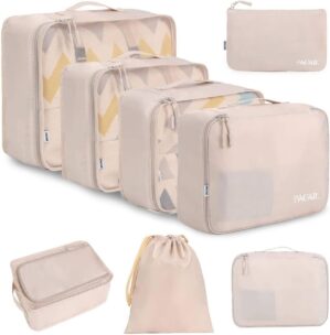 BAGAIL 8 Set Packing Cubes Luggage ...