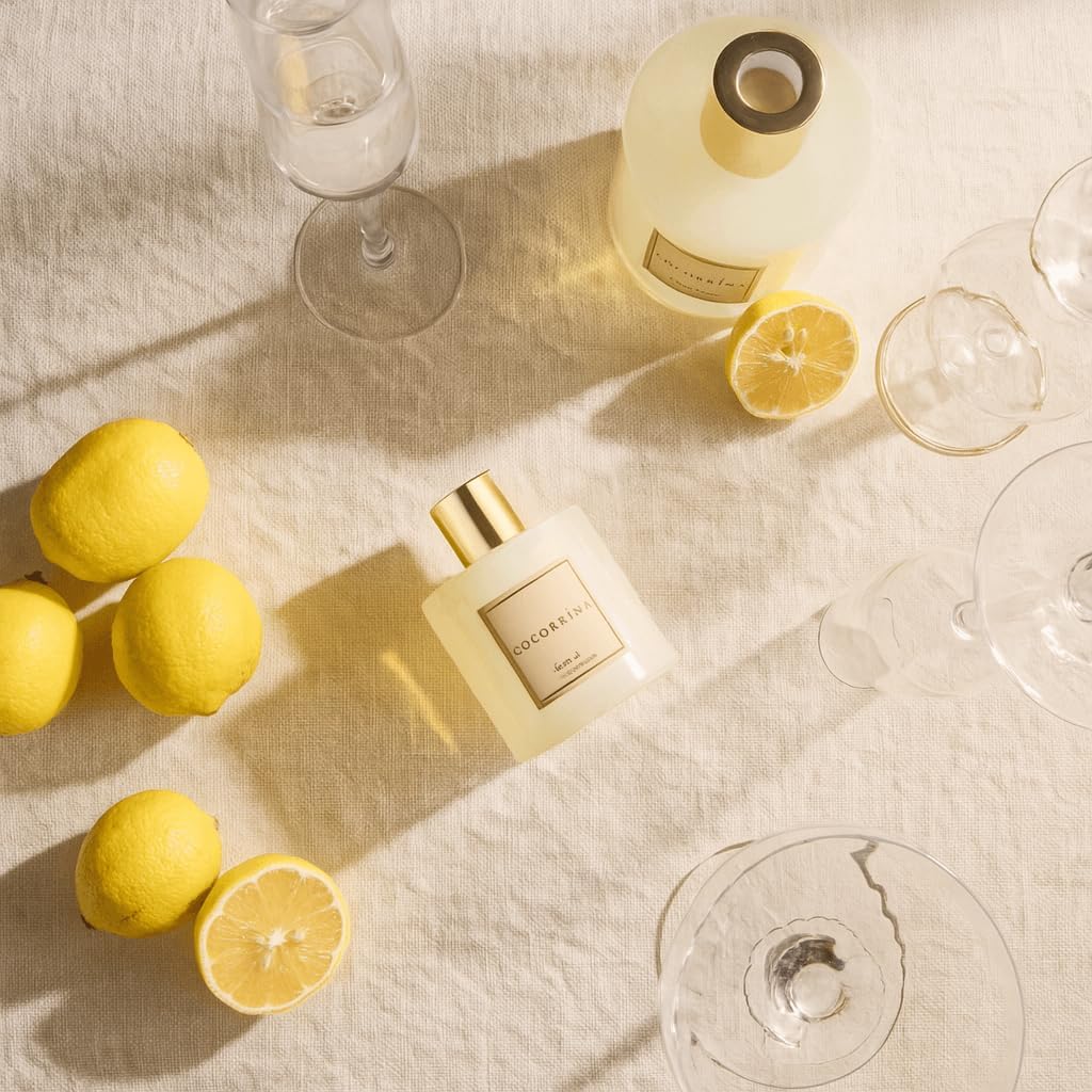 Cocorrína Reed Diffuser Set, Clean Linen 6.7 fl oz Scented Diffuser with Sticks Home Fragrance Reed Diffuser for Bathroom Shelf Decor - Image 4