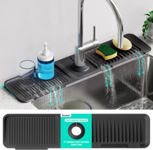 24 Inch Longer Faucet Mat for Kitch...