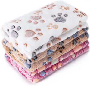 1 Pack 3 Blankets Super Soft Fluffy...