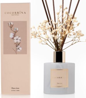 Cocorrína Reed Diffuser Set, Clean...