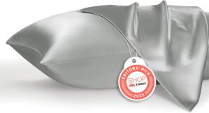 Bedsure Satin Pillowcase, Similar t...