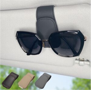 Magnetic Leather Sunglass Holder fo...