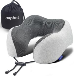napfun Neck Pillow for Traveling, U...