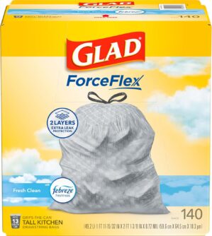Glad ForceFlex Tall Kitchen Trash B...