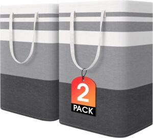 HomeHacks 2 Pack Large Laundry Bask...