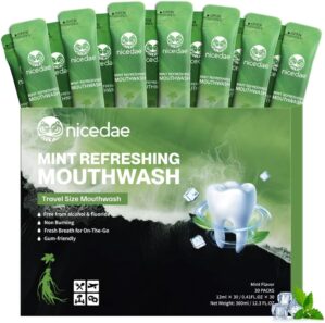 Travel Size Mouthwash Portable Pack...
