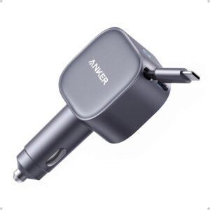 Anker Retractable USB-C Car Charger...