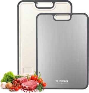Sumzzz Titanium Cutting Board for K...