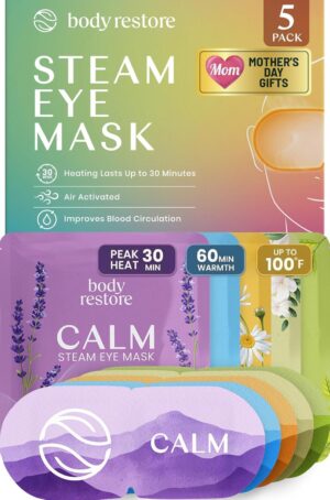 Body Restore Heated Eye Mask for Dr...