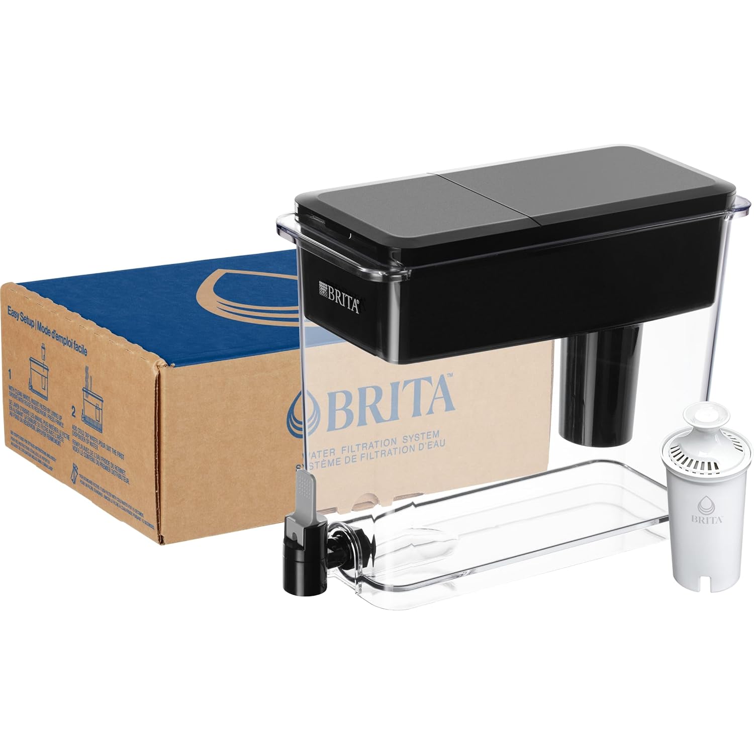 Brita UltraMax Large Water Dispenser with Standard Filter, BPA-Free, Reduces Copper, Cadmium and Mercury Impurities, Lasts 2 Months or 40 Gallons, 27-Cup - Image 15