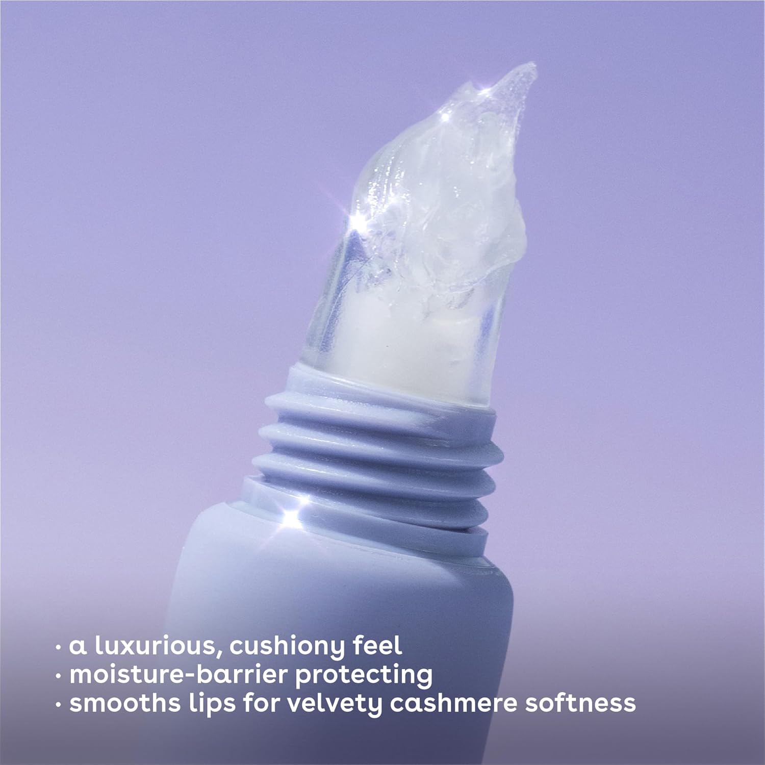 eos Cashmere Lip Butter – Vanilla Cashmere, Smoothing Lip Mask & Moisturizer with Plumping Peptides & Shea Butter, 0.35 fl oz - Image 5