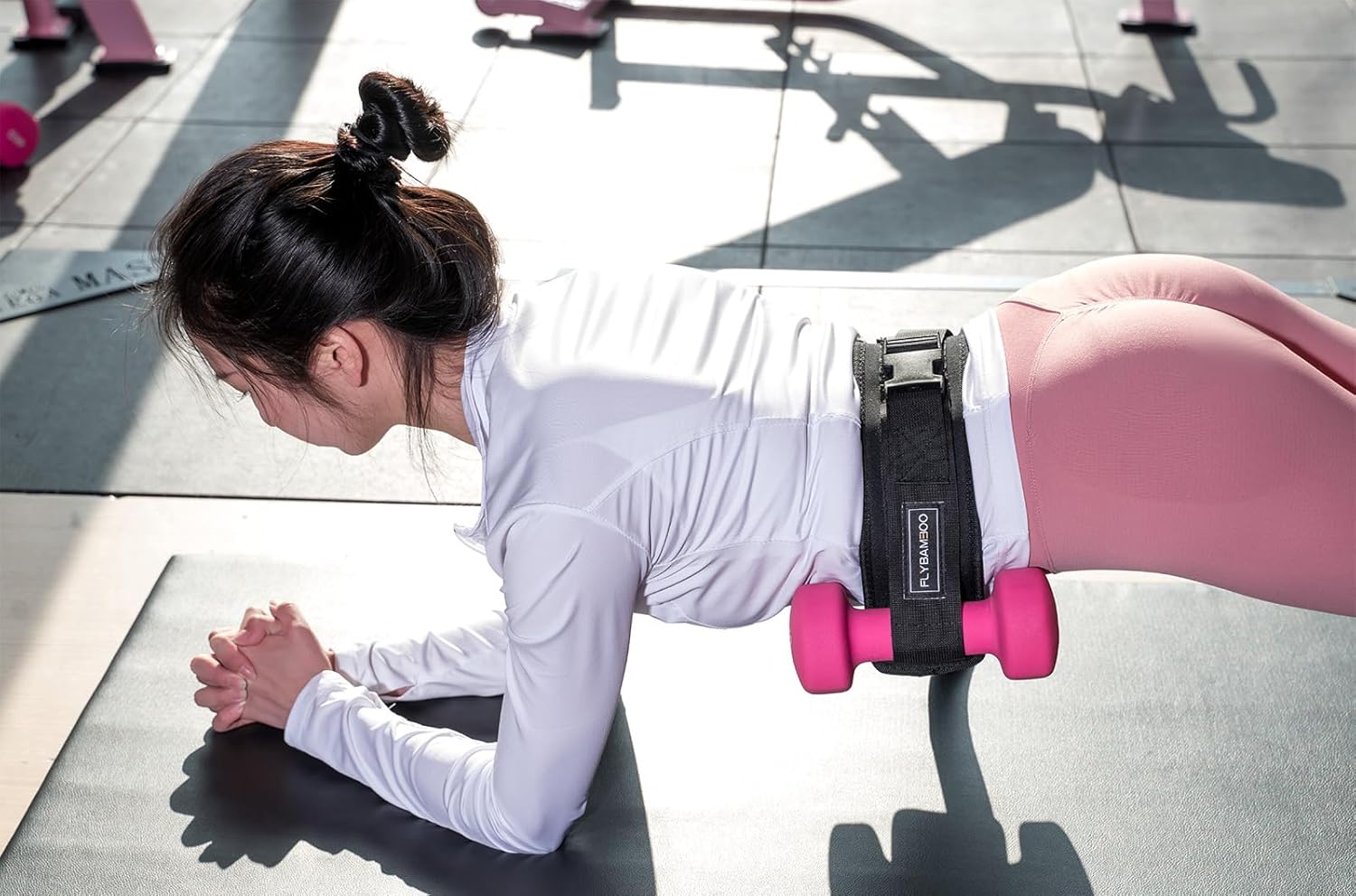 Hip Thrust Belt for Dumbbells,Booty Belt for Hip Thrust Slip-Resistant Padding - Image 7