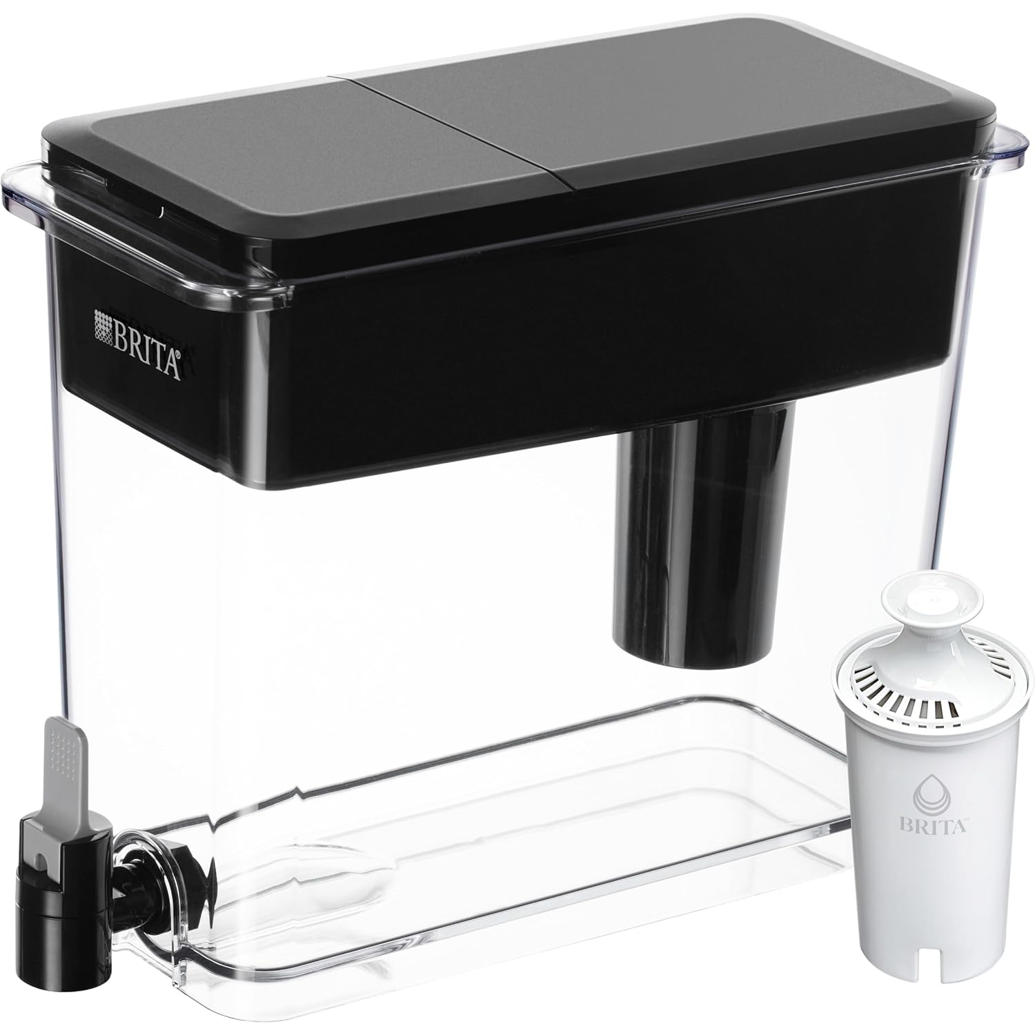 Brita UltraMax Large Water Dispenser with Standard Filter, BPA-Free, Reduces Copper, Cadmium and Mercury Impurities, Lasts 2 Months or 40 Gallons, 27-Cup - Image 12