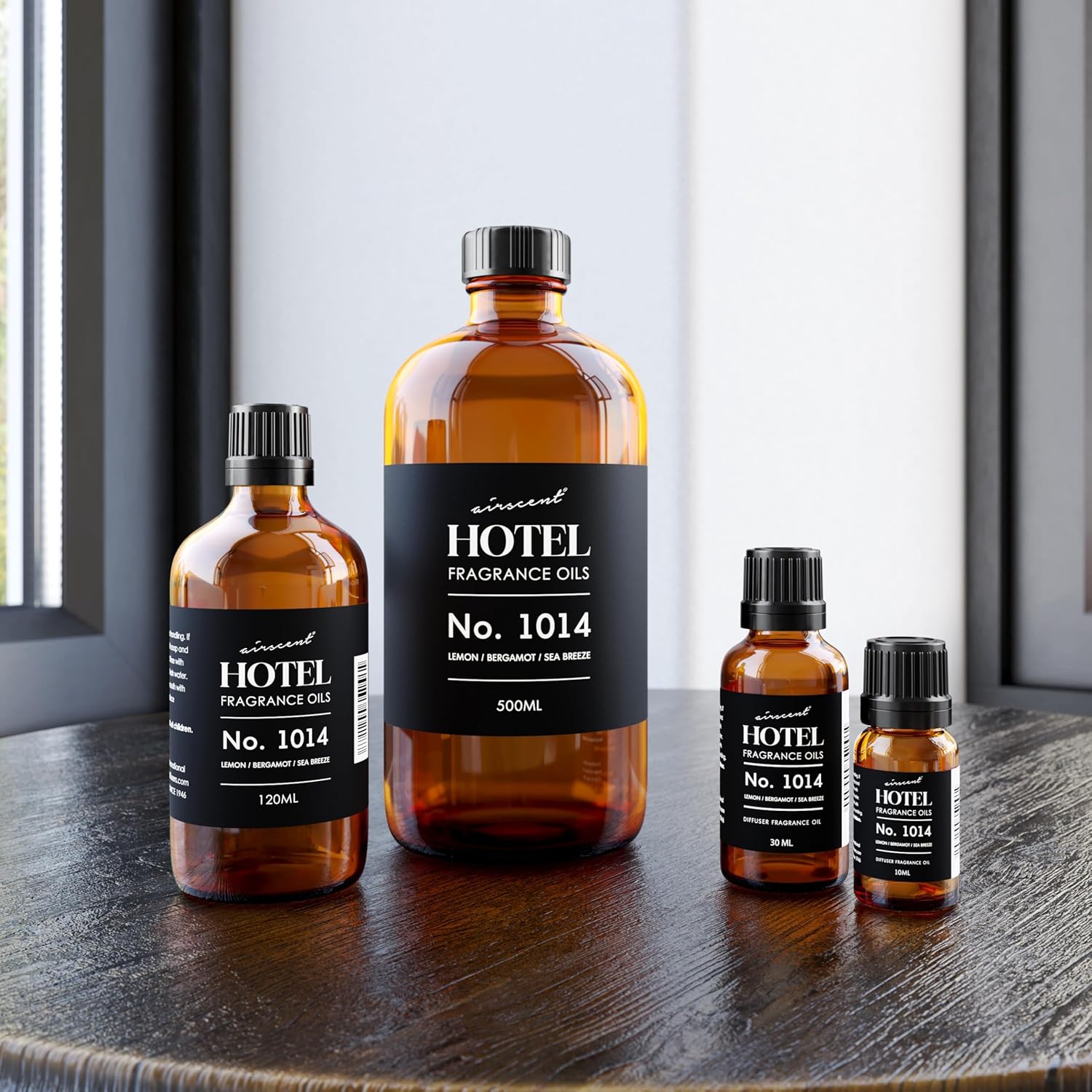 AirScent Hotel Diffuser Oil No. 1014 - The Iconic 5-Star Hotel Coastal Blend - Lemon Bergamot Sea Breeze - 10 mL Premium Fragrance Oil for Ultrasonic and Waterless Diffusers and Crafting - Image 6