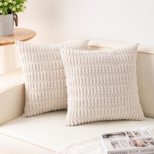 Aegero Pack of 2 Corduroy Decorativ...
