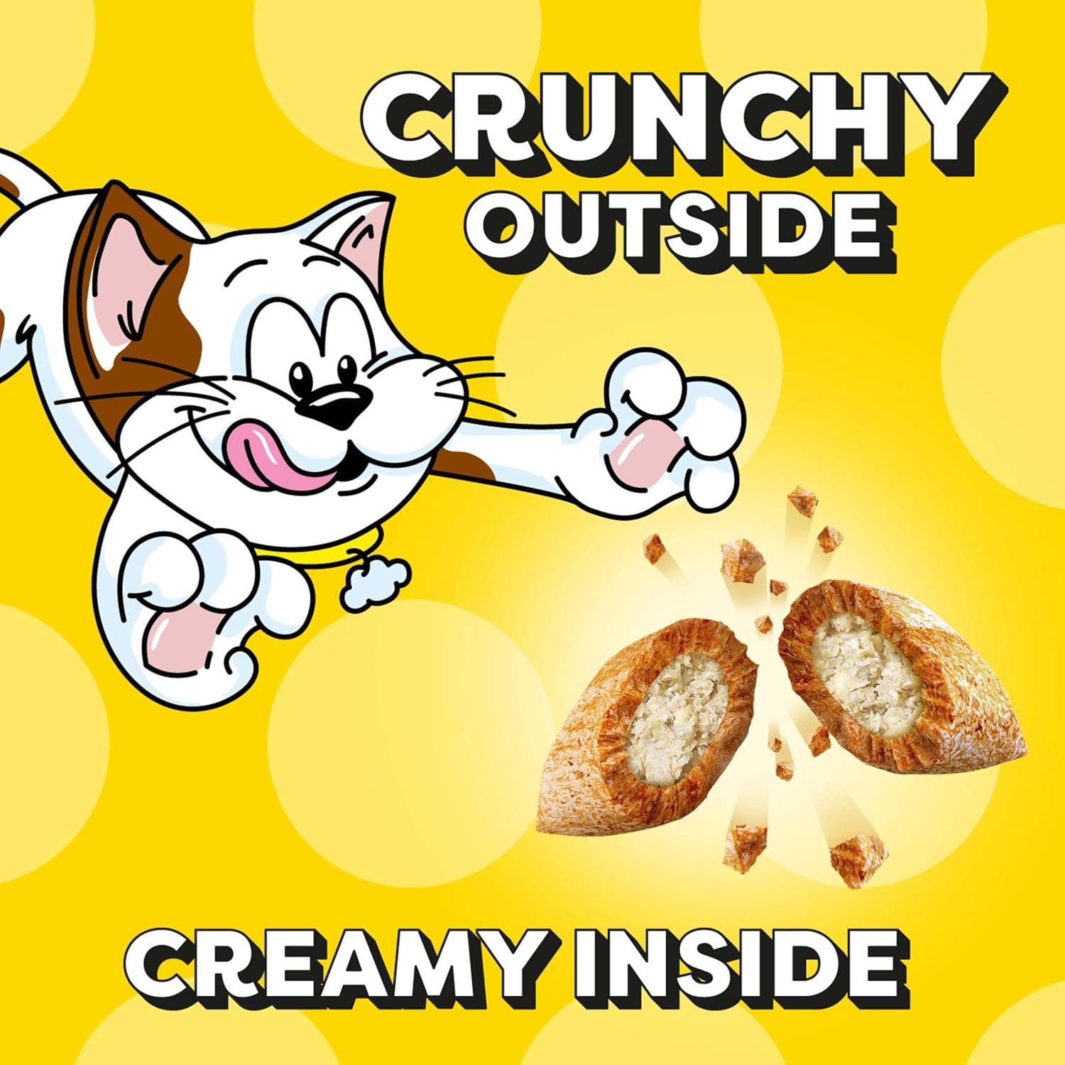 Temptations Cat Treats, Classic Crunchy and Soft Cat Treats, Catnip Fever Flavor, Catnip Treats, 16 oz. Tub - Image 5