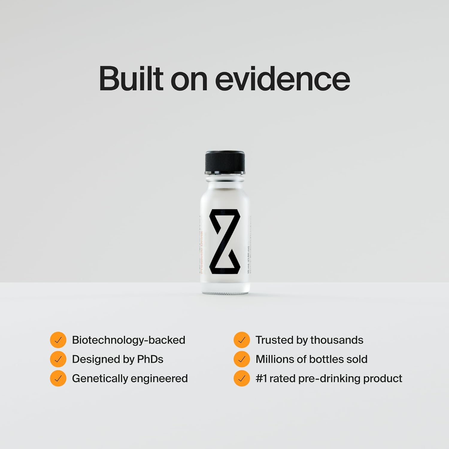 ZBiotics — Feel Better After Drinking, Wake Up Refreshed, Science-Backed, Patented Probiotic for Easier Mornings, Travel-Friendly, 12-Pack of 0.47 Fl Oz Bottles - Image 7