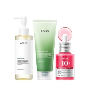 Anua 3-Step Glass Skin Beginner Set...