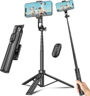 Selfie Stick Travel Tripod for Cell...