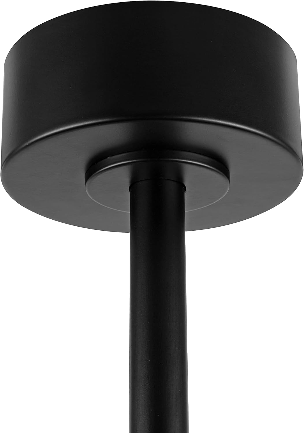 WINGBO 64 Inch DC Ceiling Fan without Lights, 5 Reversible Carved Solid Wood Blades, 6-Speed Noiseless DC Motor, Ceiling Fan No Light with Remote, Matte Black Finish with Walnut Blades, ETL Listed - Image 9