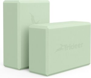 Trideer Yoga Blocks 2 Pack, Soft No...