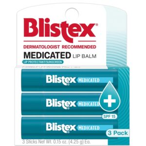Blistex Medicated Lip Balm, 0.15 Ou...