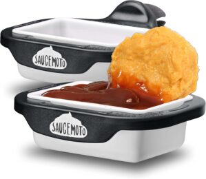 Saucemoto Dip Clip | An in-car sauc...