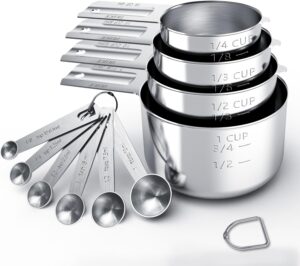 TILUCK Stainless Steel Measuring Cu...