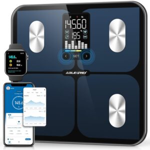 ABLEGRID Smart Bathroom Scale for B...