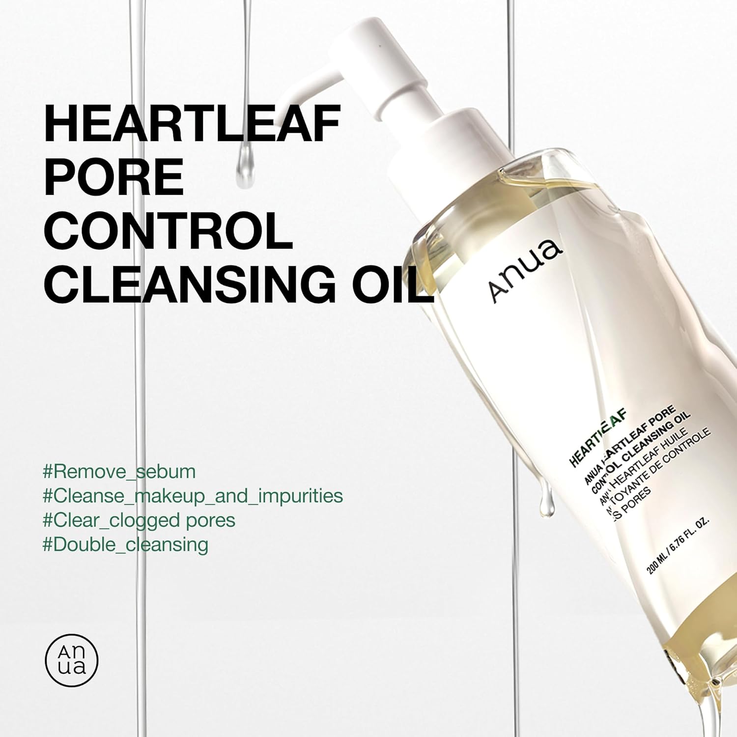Anua 3-Step Glass Skin Beginner Set, Oil Cleanser and Face Wash with Facial Serum, Double Cleansing Daily Routine with Niacinamide, Korean Skin Care Set - Image 3
