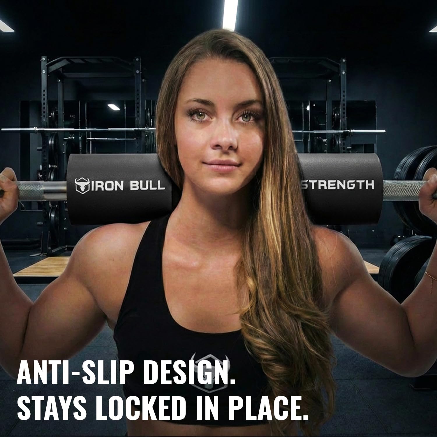 Advanced Squat Pad - Barbell Pad for Hip Thrusts, Squats & Lunges - Neck & Shoulder Squat Bar Pad Cushion Support Foam for Extra Comfort - Image 3