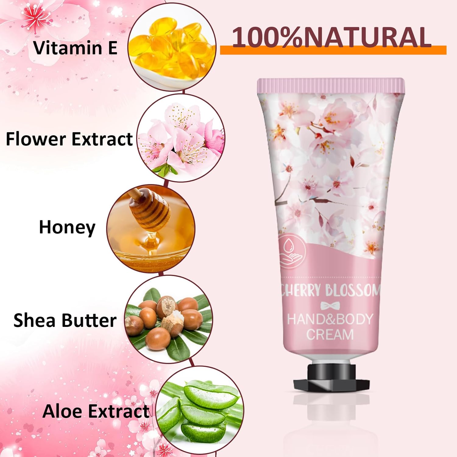VESPRO 56 Pack Hand Cream Gifts Set, Mothers Day Gifts, Bulk Hand Lotion Travel Size for Dry Cracked Hands, Mini Hand Lotion for Nurses Week Gifts, Bridal Shower Favors and Teacher Gifts for Women - Image 2