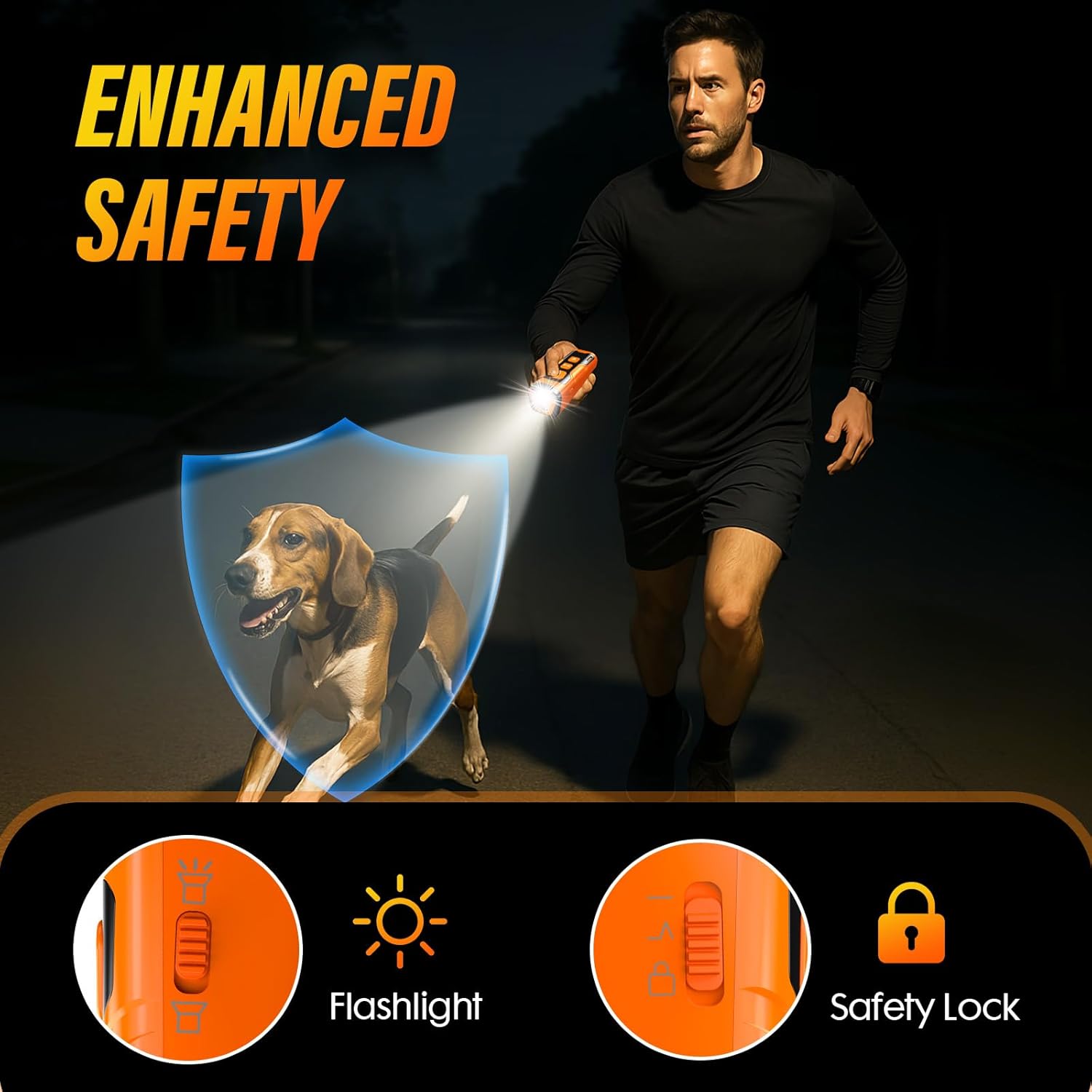 YUYQA Dog Bark Deterrent Device, 3X Ultrasonic Anti Barking, 6 Training Modes 23 FT Range Barks No More Indoors Outdoors Behavior Correct Safe & Humane Rechargeable Compact Bark Control for Dogs - Image 8