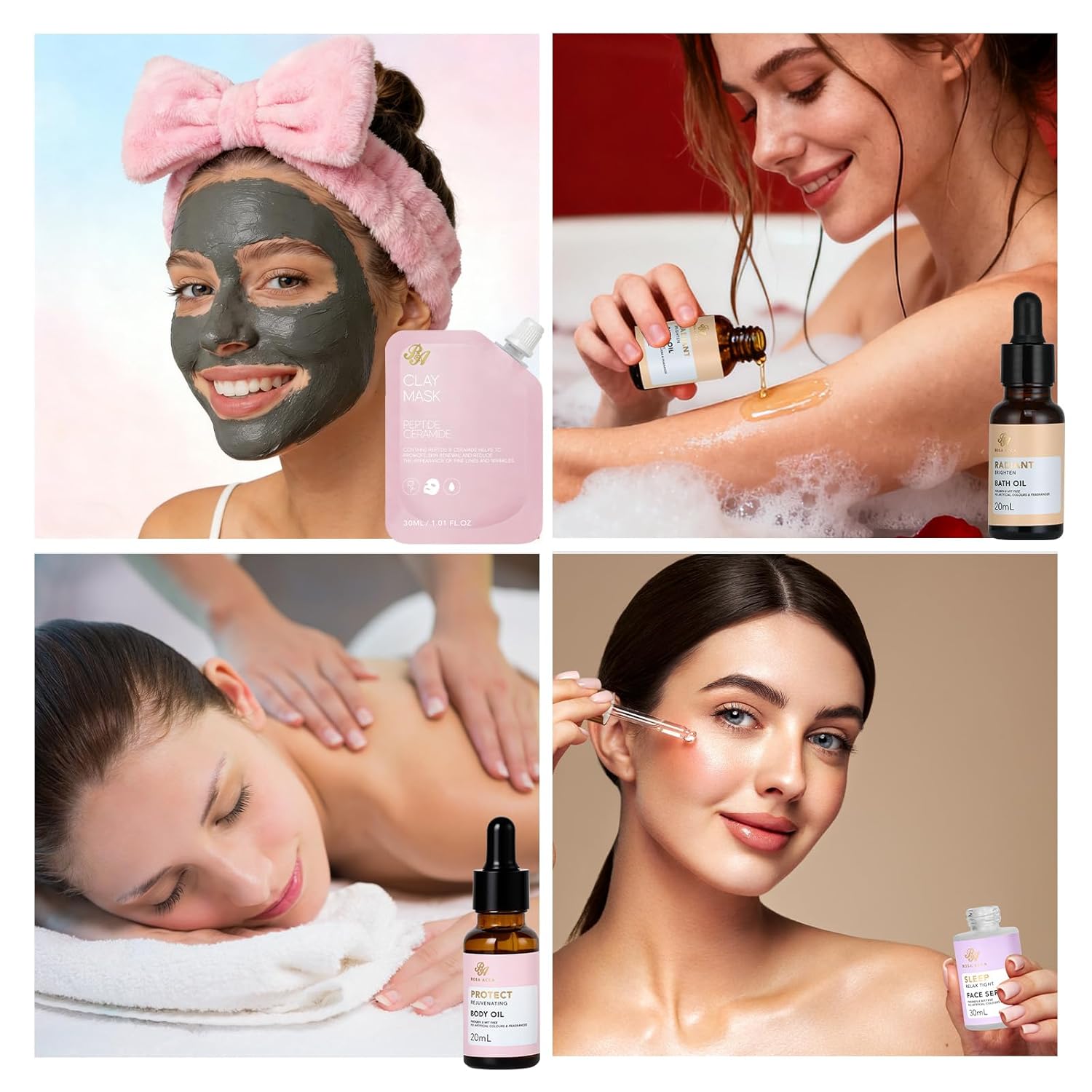 Mother's Day Gifts for Mom, 23 Pcs Hydrating Face Skin Care Set, Bath and Body Gifts Basket Set for Women, Anniversary, Self Care Gift Set, Present, Birthday Gift, Christmas, Anniversary, Teen, Wife - Image 7