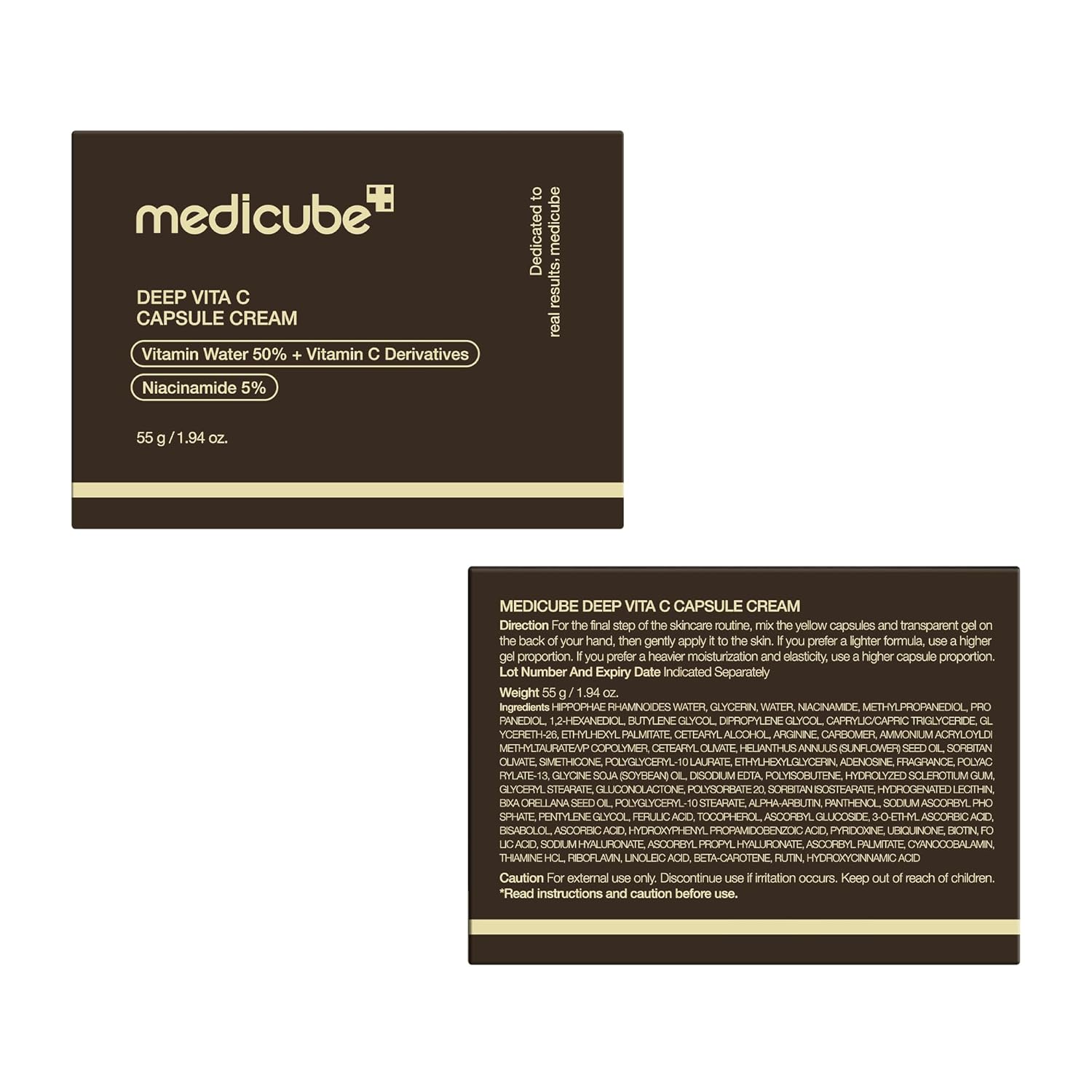 medicube Capsule Cream with Deep Vitamin C | Liposome Vitamin C Golden Capsule for Radiance & Firm-Looking Skin | Hydrating Glow Gel Texture | Korean Skincare, 1.94 oz - Image 9