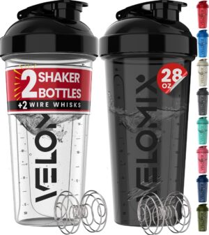 VELOMIX -2 Pack- 28 oz Protein Shak...