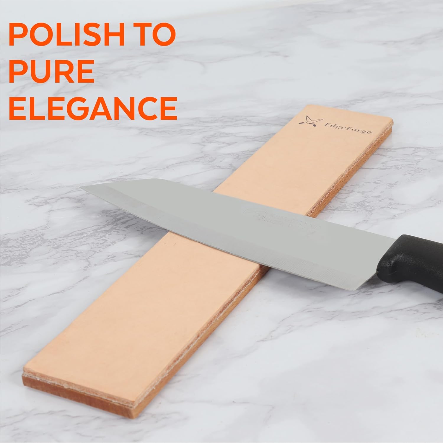 Rolling Knife Sharpener Kit – Diamond & Ceramic Knife Sharpener Set with Magnetic 15° & 20° Angle Guide, 4 Sharpening Discs, Leather Strop & Stand, Manual Kitchen Knife Sharpening Tool Gift Set - Image 6