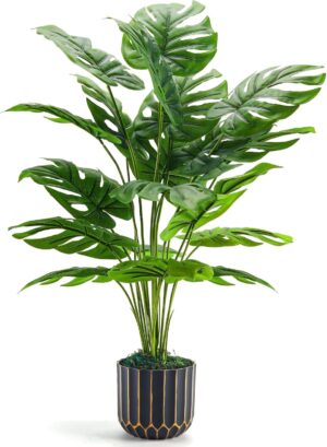 Der Rose 28” Fake Plants Tall...
