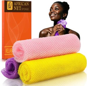 UJFQBH 3 Pieces African Bath Sponge...