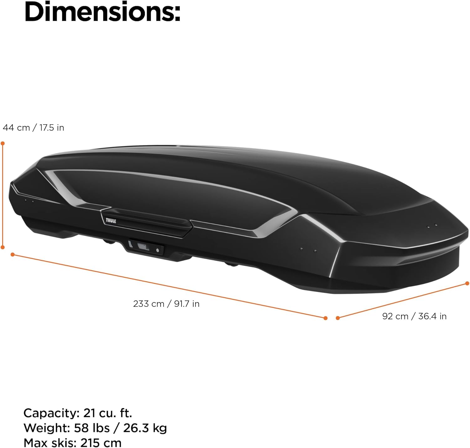 Thule Motion 3 Rooftop Box - Image 7